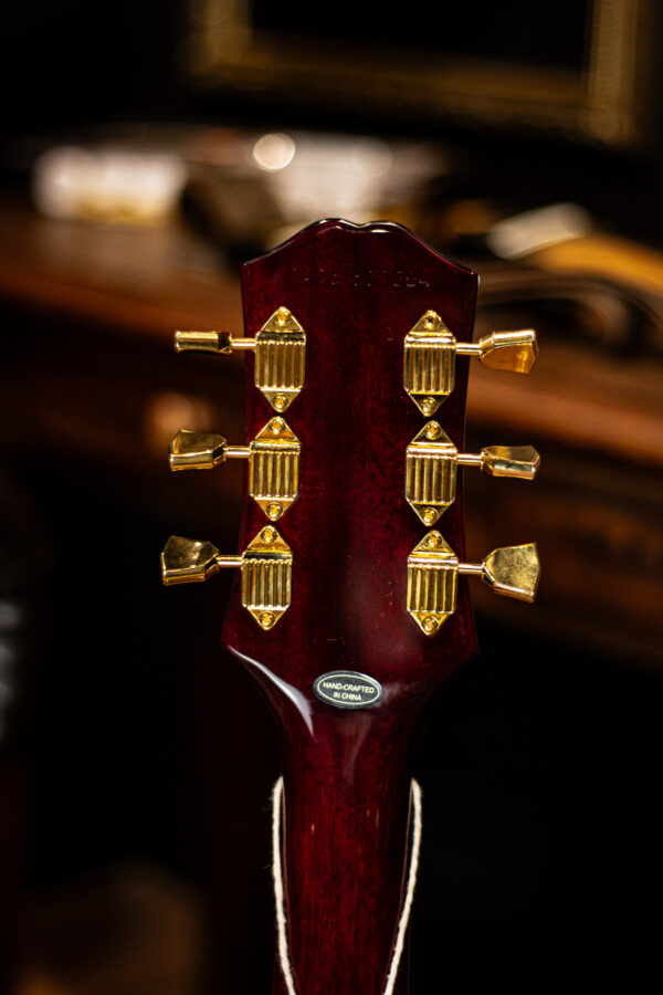 Epiphone SG Custom 1963 Joe Bonamassa Case Wine Red - Image 7