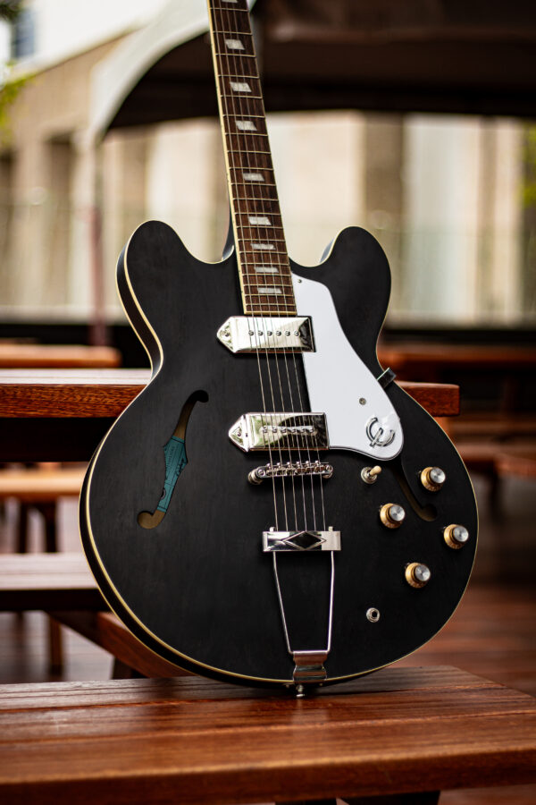 Epiphone Casino Worn Ebony - Image 3