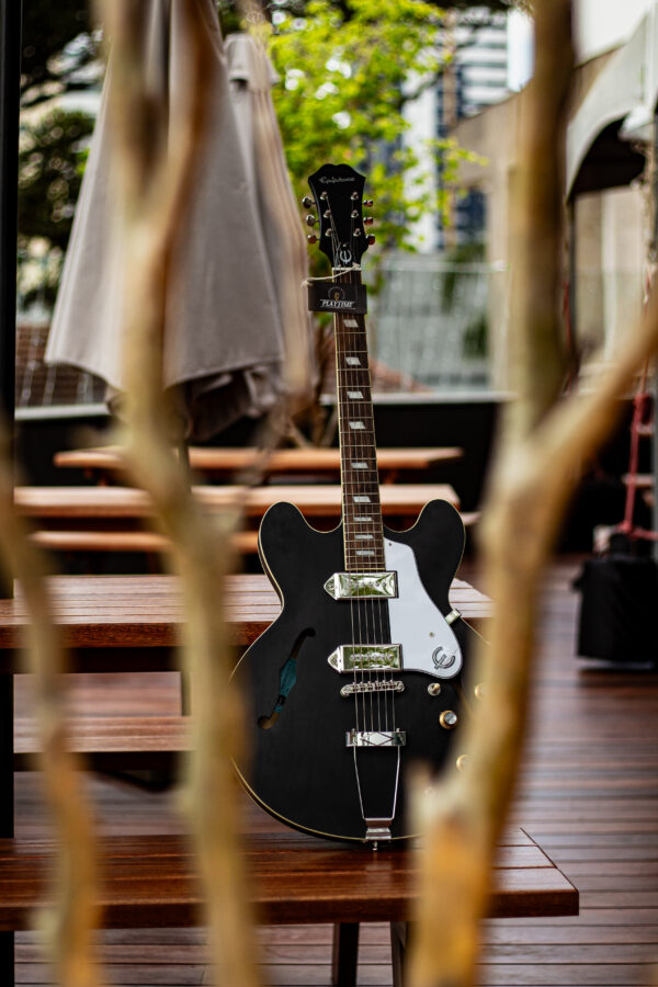 Epiphone Casino Worn Ebony - Image 4