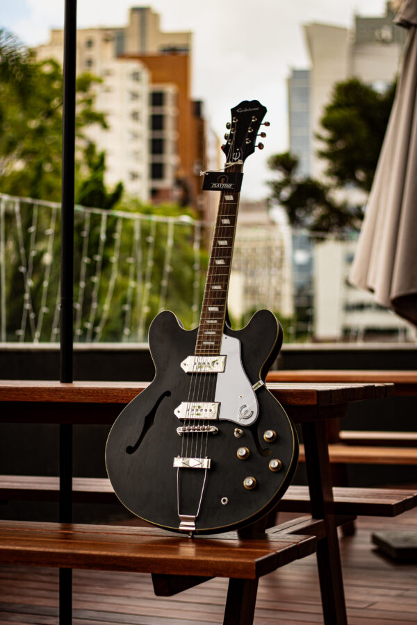 Epiphone Casino Worn Ebony - Image 2