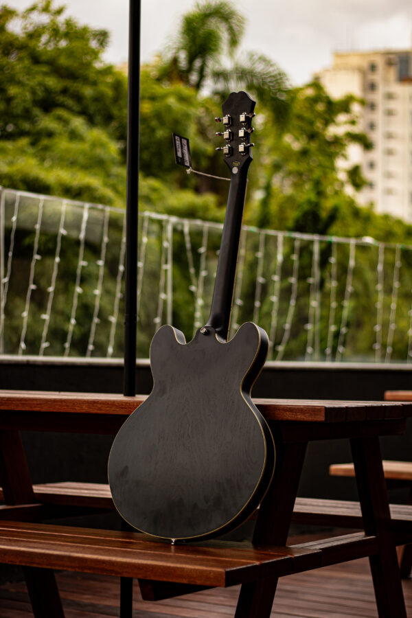 Epiphone Casino Worn Ebony - Image 5