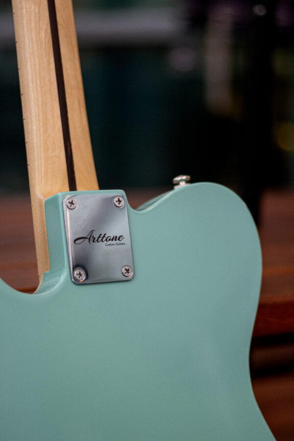 Arttone Thinline Telecaster Surf Green - Soft Case - Image 6