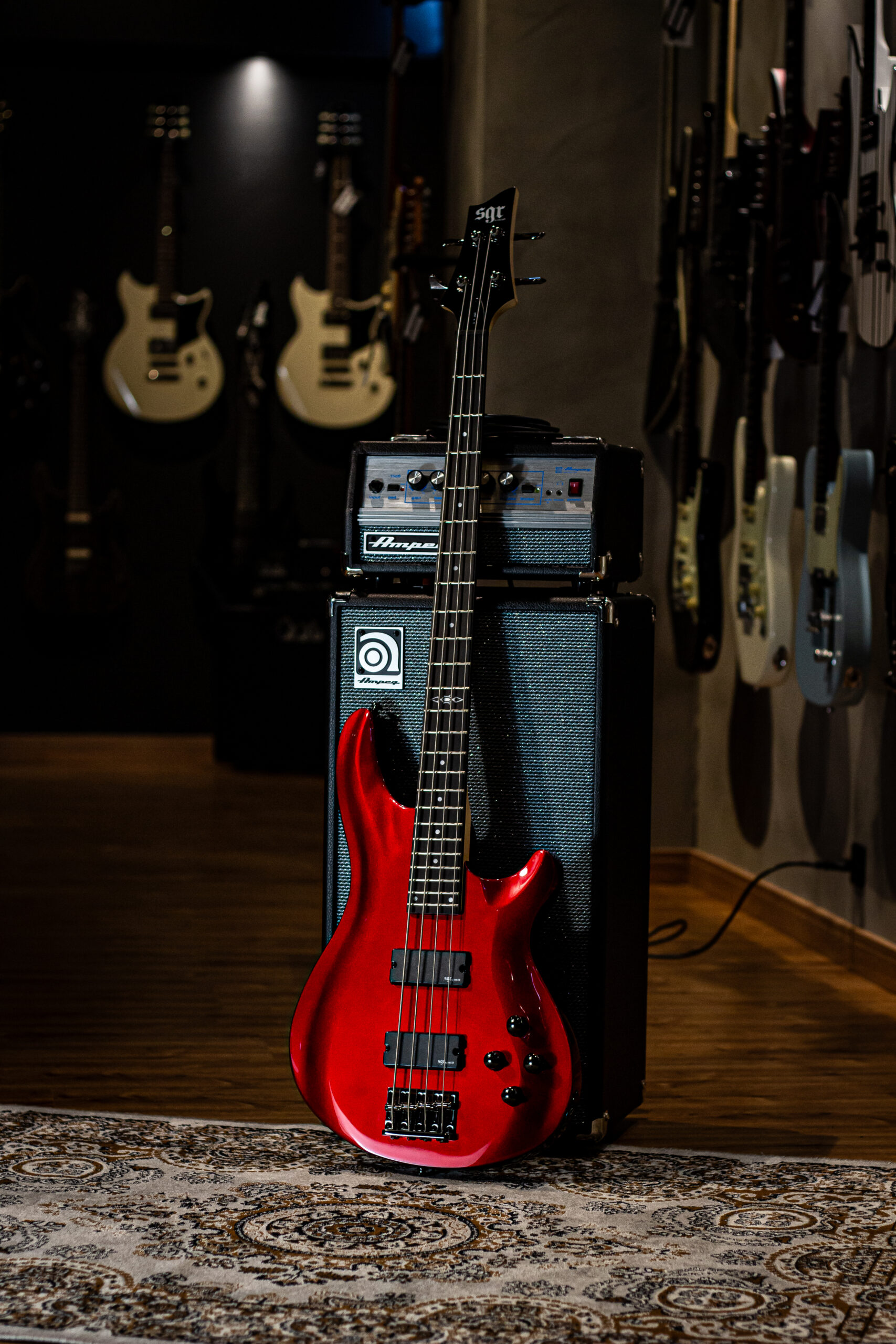 SGR By Schecter C-4 Metallic Red