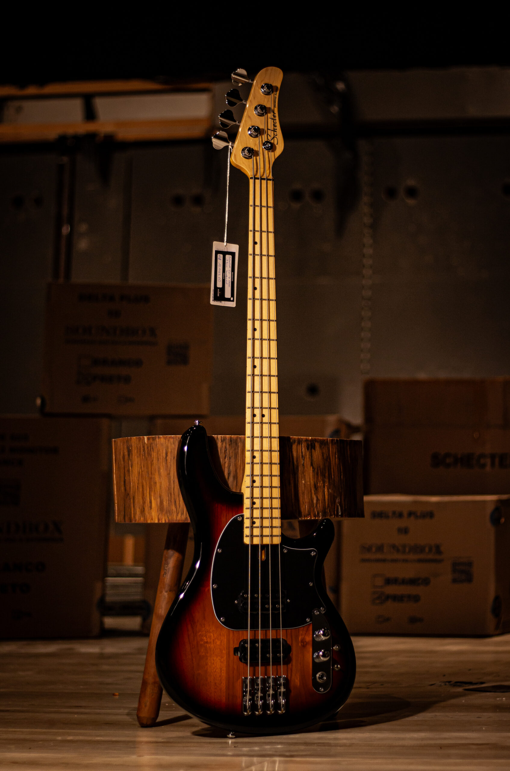 Schecter CV - 4 4C Gloss 3 Tone Sunburst