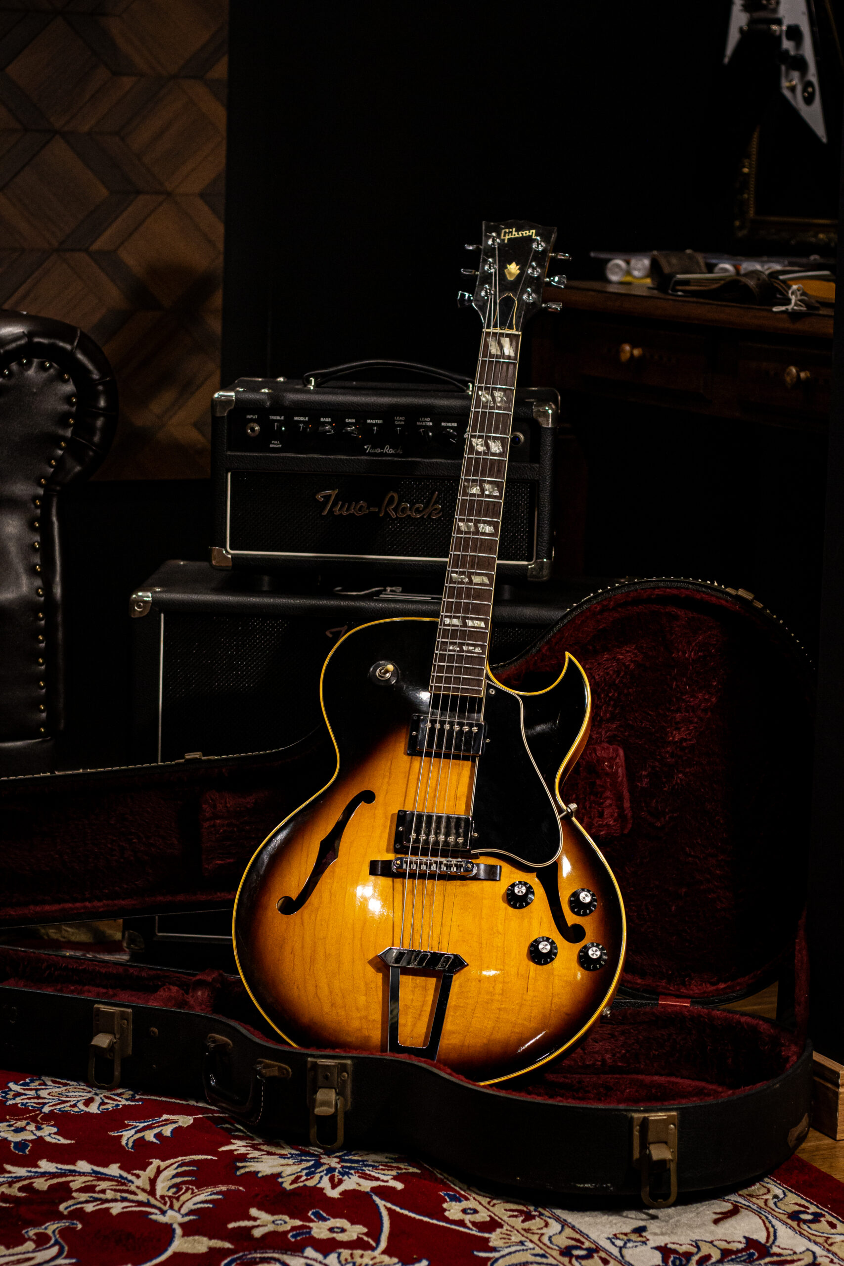 Gibson ES175T Semi Nova - Fabricada em 1976