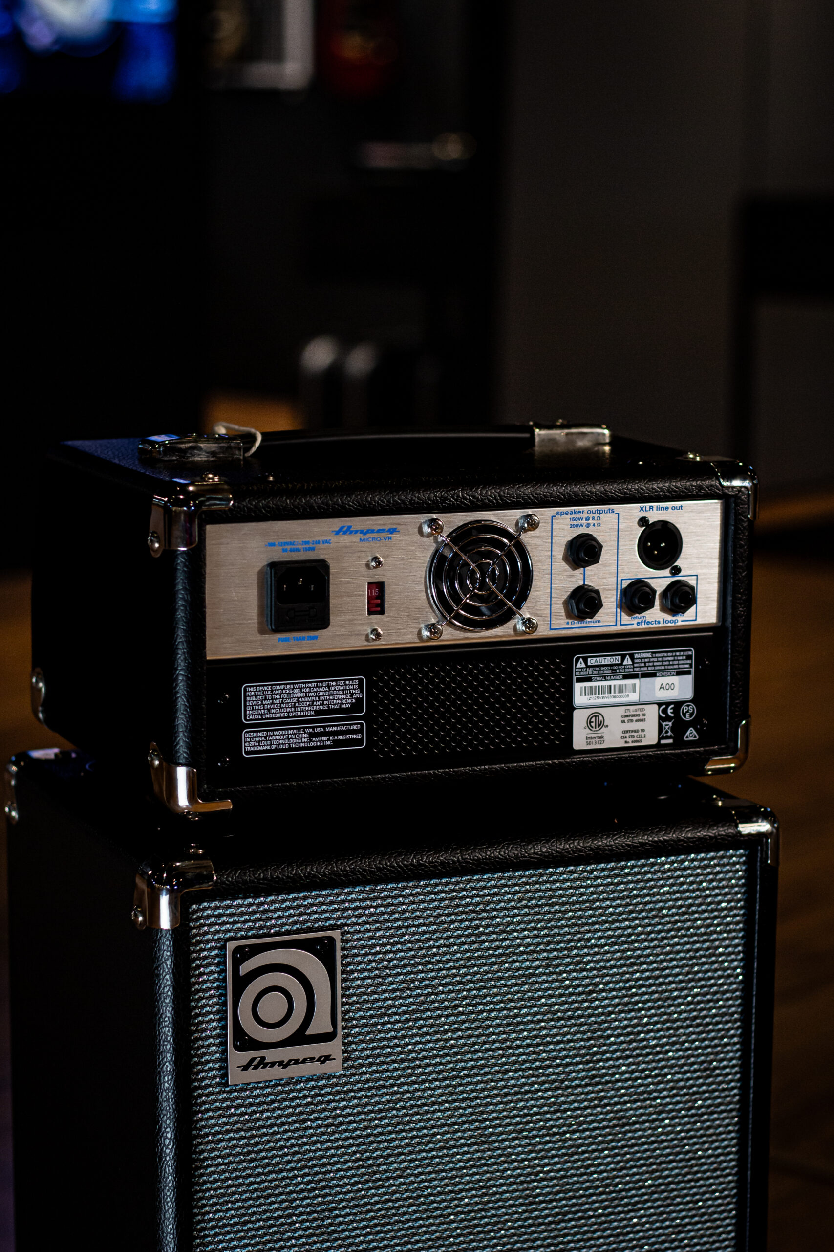 アンペグ ampeg MICRO-VR / SVT210AV セット お取り寄せ商品] Ampeg MICRO-VR Stack & SVT-210AV アンペグ