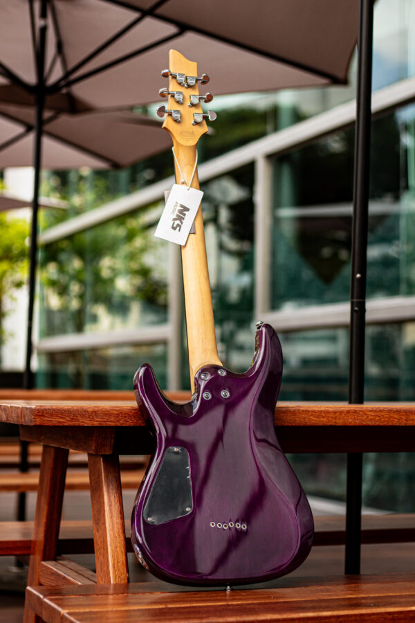 Schecter C-6 Plus Electric Magenta - Image 5