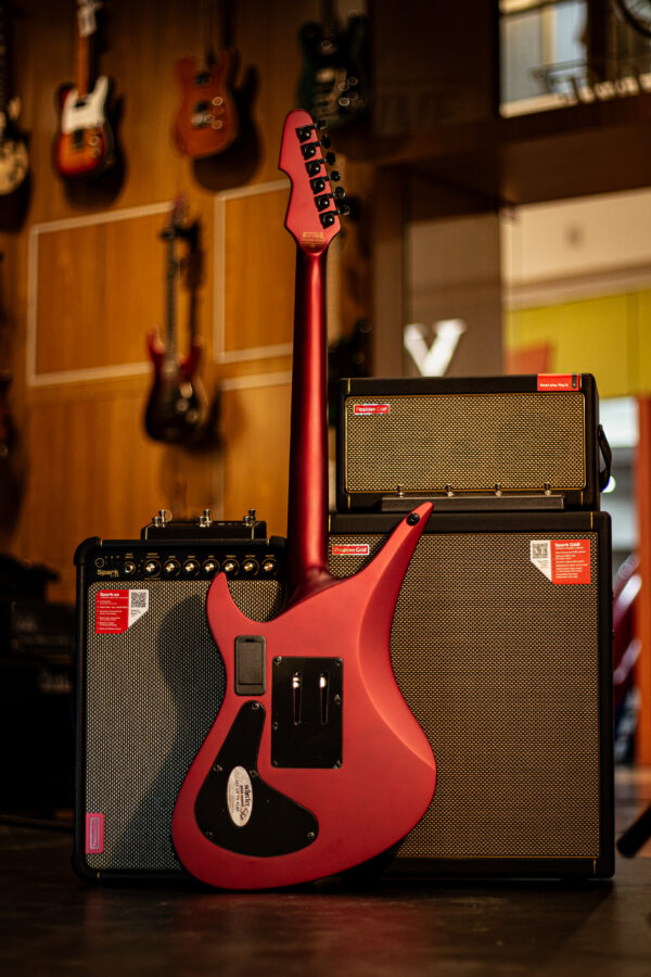 Schecter Avenger FR S Satin Candy Apple Red - Image 4