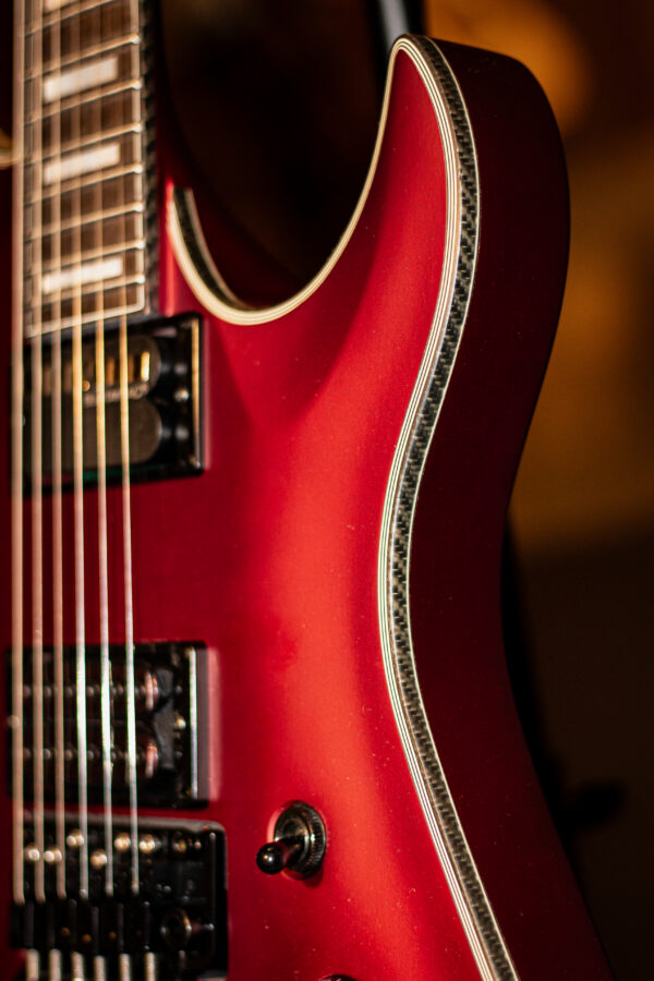 Schecter Avenger FR S Satin Candy Apple Red - Image 3