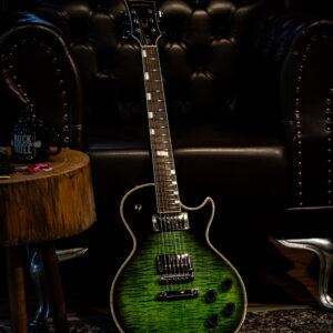 LP Custom Arttone Green Burst