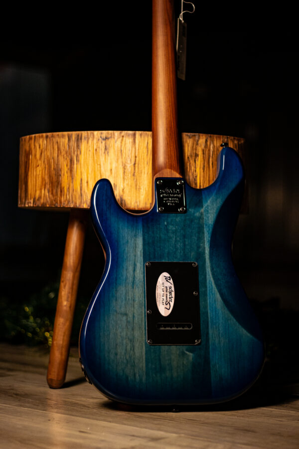 Schecter Traditional Pro Trans Blue Burst Tbb - Image 4