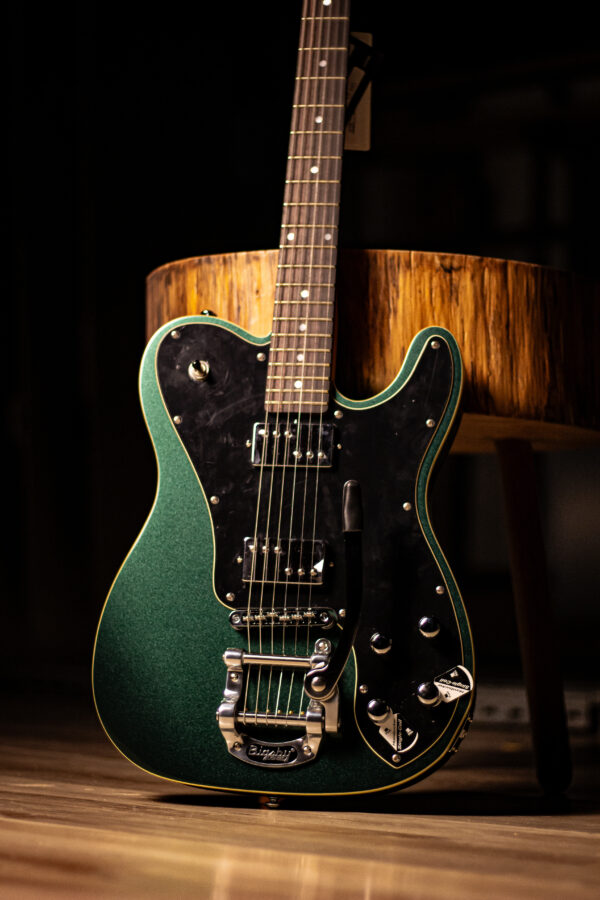 Schecter PT Fastback II B Dark Emerald Green - Image 2