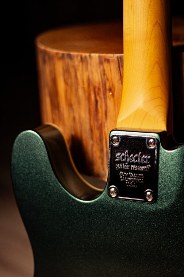 Schecter PT Fastback II B Dark Emerald Green - Image 3