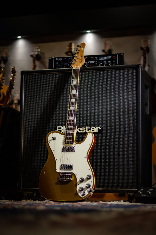 Schecter Pt Fastback Gold Top