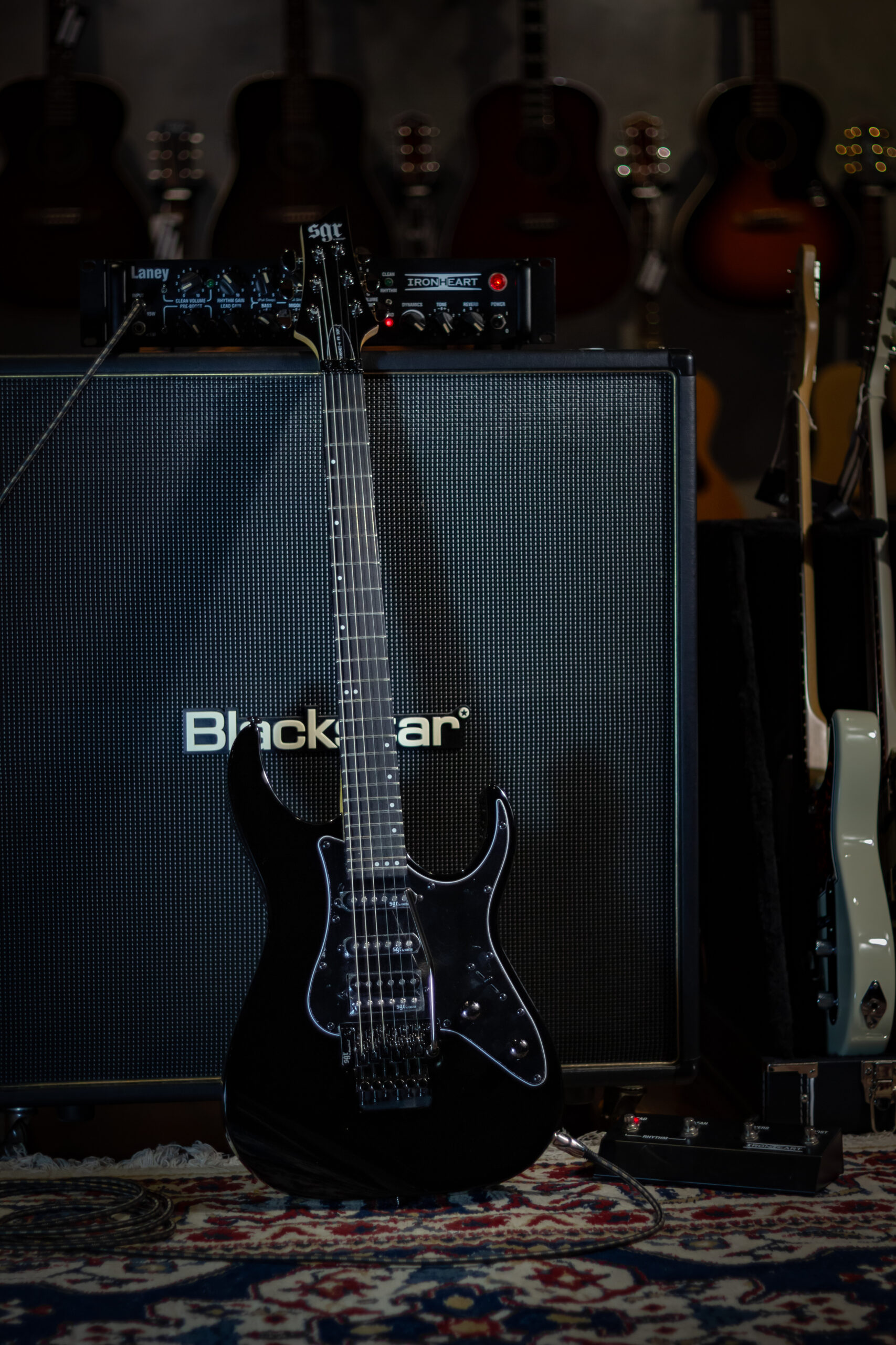 Guitarra Schecter Banshee-6 Fr Sgr Gloss Black