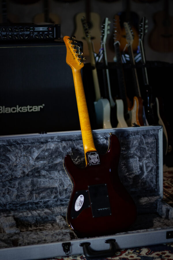 Schecter California Classic Trans Ambar C/case - Imagem 6