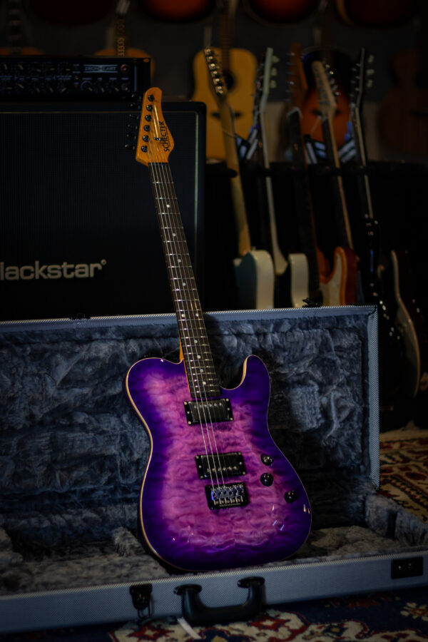 Schecter Pt Classic Purple Burst Japonesa