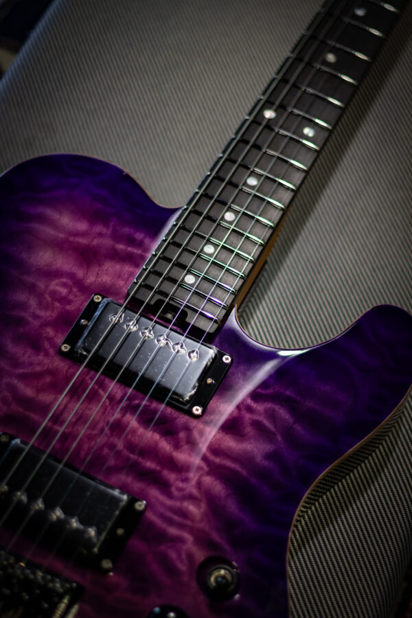 Schecter Pt Classic Purple Burst Japonesa - Imagem 5