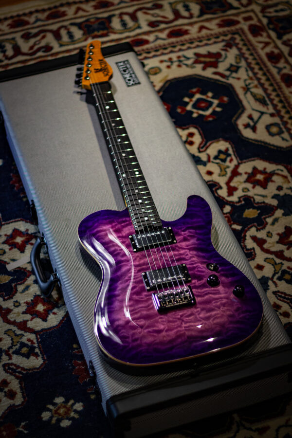 Schecter Pt Classic Purple Burst Japonesa - Imagem 6